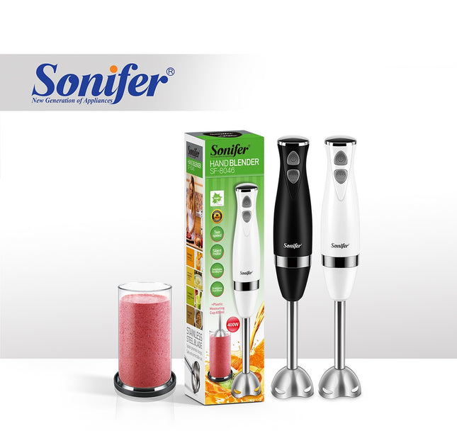Sonifer Hand Blender | Two-Speed | Stainless Steel Blade | 400W