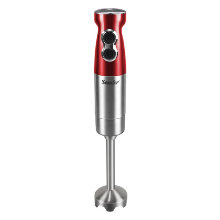 Sonifer Hand Blender | 2 Speends + Turbo | 4-Blade Stainless Steel | 800ml Jar Capacity