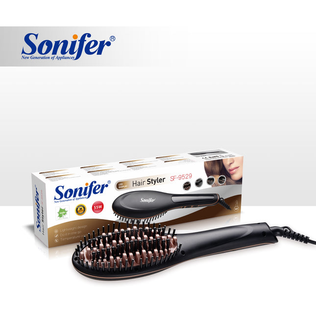 Sonifer Multifunction  Hair Styler | Adjustable Temp Control | LED Display