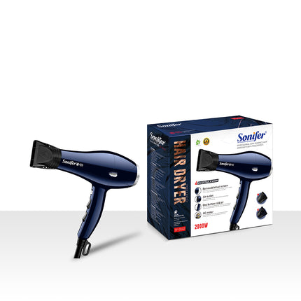 Sonifer Hair Dryer | Cold Wind | 2000W | Light & Flexible Design