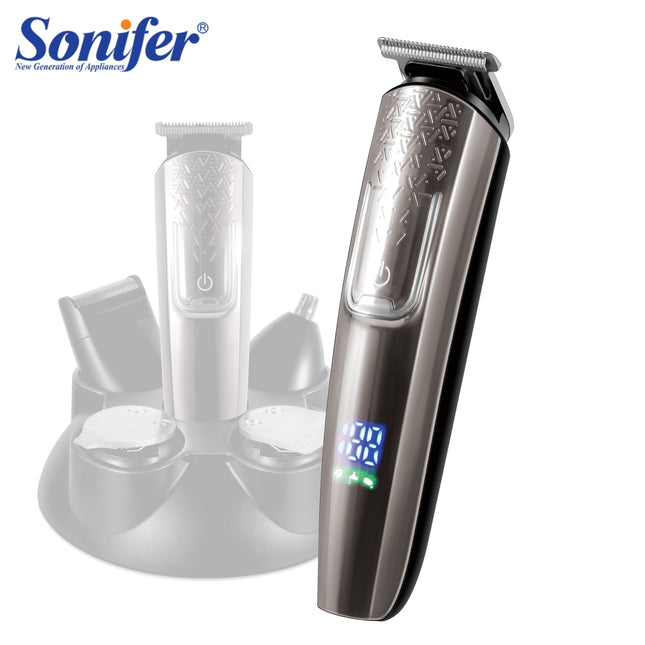 Sonifer Wireless Hair Trimmer | Waterproof | Low-noise design | LED Display