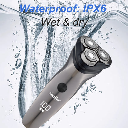 Sonifer Rechargeable Shaving Machine For Men | Waterproof | Wet and Dry | Electric Razor