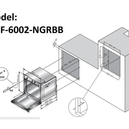 Combo Offer Built-In Gas hob + Built-In Gas Oven