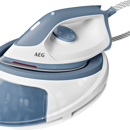 AEG Steam ironing station Gentle | 1.2L Water Tank Capacity | LED Display | Temperature/Steam Adjustment