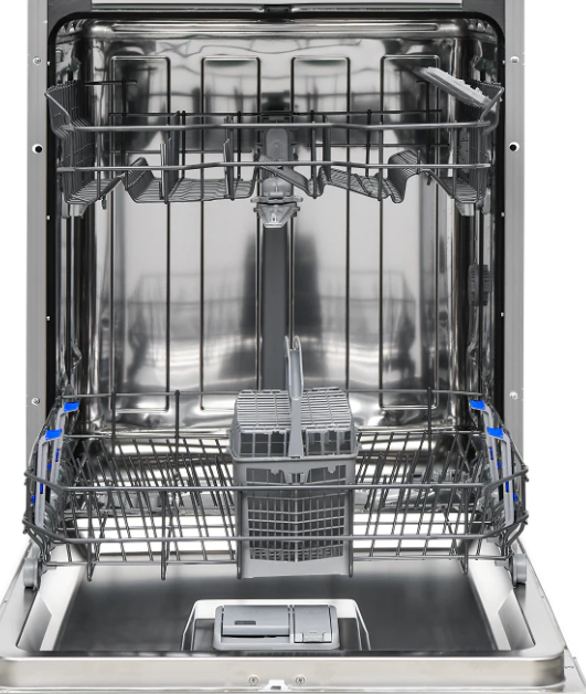 Burg Dishwasher fully integrated 60 cm | Energy Efficiency Class E | LED Display | Remaining Time Indicator