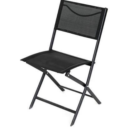 Folding Balcony Set 2 Chairs + Table | Waterproof Textilene | Foldable for easy transport and storage Ideal for beach and outdoor use