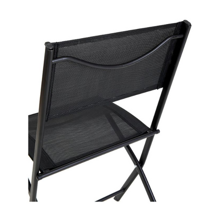 Folding Balcony Set 2 Chairs + Table | Waterproof Textilene | Foldable for easy transport and storage Ideal for beach and outdoor use