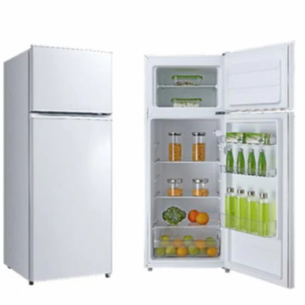 AVG - FRIDGE WITH TOP MOUNTED FREEZER , 204 LTR - STATIC - CLASS E | INOX