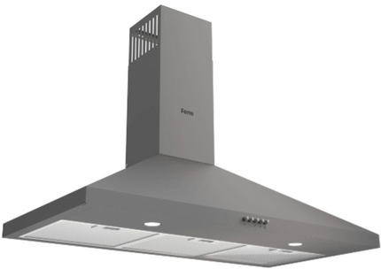 Cooker Hood 90cm – All Inox | Wall-Mounted Chimney Extractor Fan