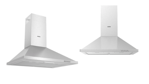 60cm Pyramid Chimney Cooker Hood – All Inox | 1001Q-600 INOX