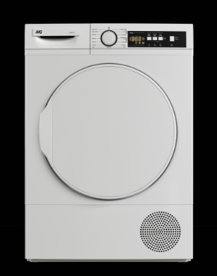 AVG 12kg Heat Pump Tumble Dryer – Class A+ – White | 122VT1