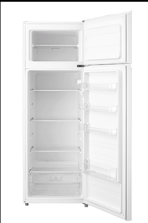 AVG 235L Fridge Freezer – Top Mounted – Static Cooling – White – Class E | HD-312N.WHT