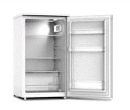 Richome 128L Table Top Larder Fridge – Silver – Static Cooling – Class F | BC-130I