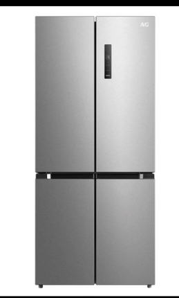 AVG HQ611 INOX Multi-Door Fridge Freezer 474L – Energy Class E