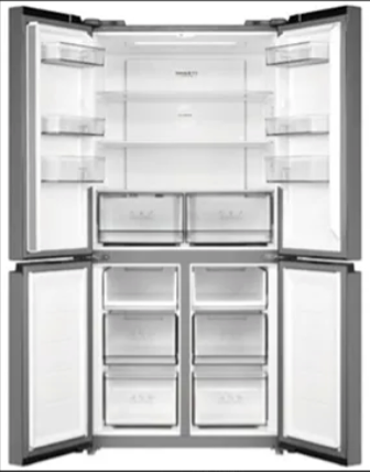 AVG HQ611 INOX Multi-Door Fridge Freezer 474L – Energy Class E