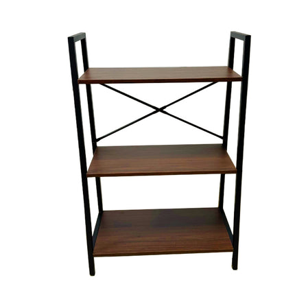 Vintage Wooden Adjustable Bookcase, Versatile Home Furniture for Bathroom, Living Room, Bedroom, Office, and More, Modern Appearance