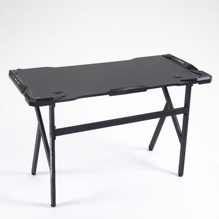 Prochimps Gaming Table with RGB and USB Cables - Cup Holder and Headset Hook