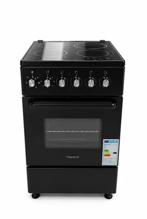 FIESTA ELECTRIC OVEN WITH CERAMIC TOP BLACK 50CM X 60CM