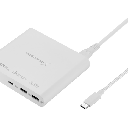 VolkanoX Boost Series 120 Watt Multiport GaN Laptop Charger