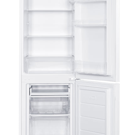 Geratek Wasilla Fridge-Freezer Combination 173 Liters | White |  Energy Efficiency E | Adjustable Thermostat | Automatic Cooling Defrost | Glass Shelves