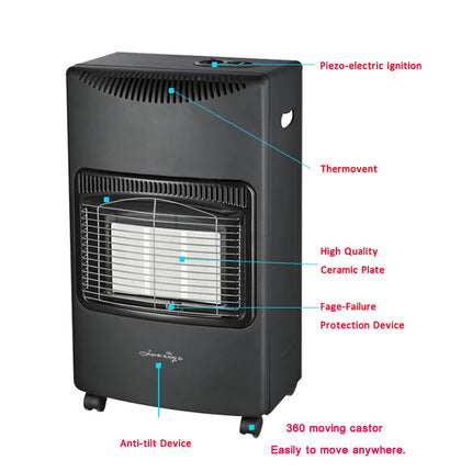 Torbou Gas Heater with regulator included |