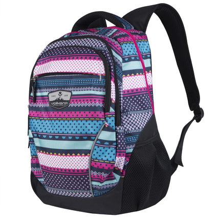 Volkano Champ Micro Aztec Backpack 22L - Pink