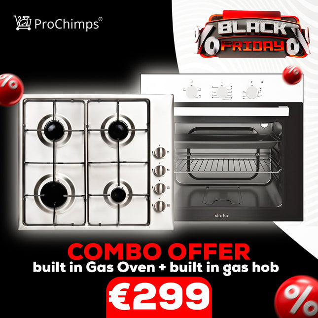 Combo Offer Built-In Gas hob + Built-In Gas Oven