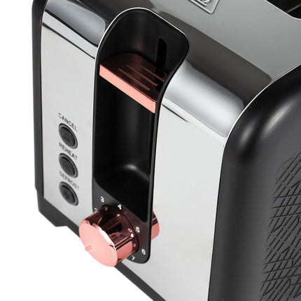 RAF Breakfast Set – 2 in 1 (Kettle + Toaster) Fast and time saving 1.7L capacity. Card Slot Design