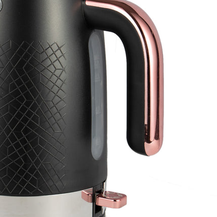 RAF Breakfast Set – 2 in 1 (Kettle + Toaster) Fast and time saving 1.7L capacity. Card Slot Design