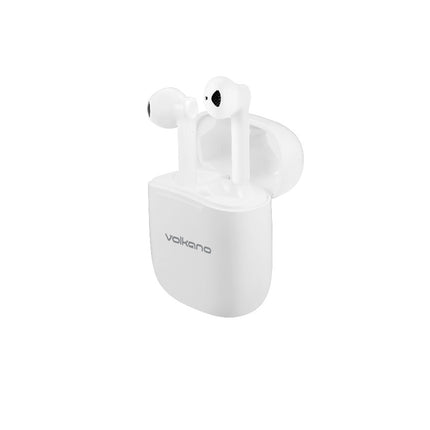 Volkano Buds X 2.0 Series TWS Earphones + Charging Case - White