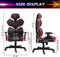ALINUNU Gaming Chair - Modern Style - Adjustable, Swivel - Leather Furniture Finish - 60 lbs Item Weight, 4 Height Positions