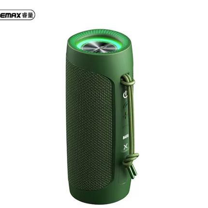 REMAX  Outdoor Bluetooth Speaker ipx7 Waterproof and Dustproof with Carrying Rope Colorful Portable Subwoofer