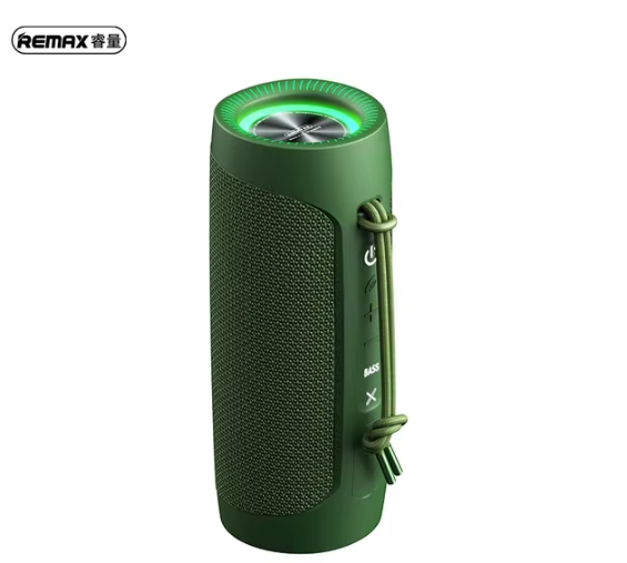 REMAX  Outdoor Bluetooth Speaker ipx7 Waterproof and Dustproof with Carrying Rope Colorful Portable Subwoofer