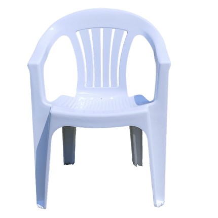 Outdoor Plastic Arm Chair – Stackable