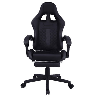 Dowinx Computer Gaming Office Chair | Adjustable Headrest | Massage Function for Waist Cushion | Supports up to 150KGS | PVC leather | steel frame