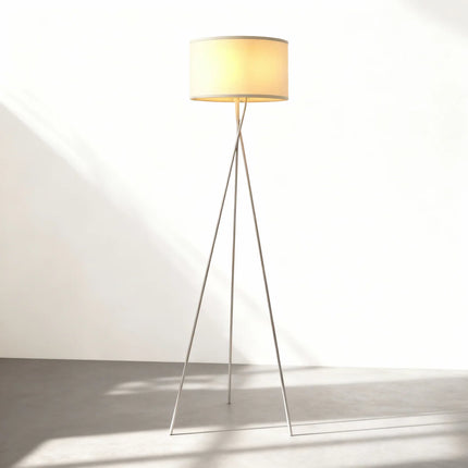 White Modern Minimalist Floor Lamp - Contemporary Lighting Solution