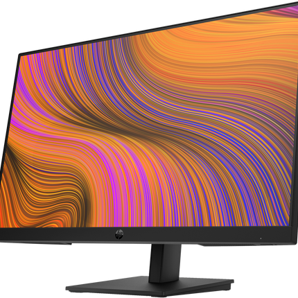 MONITOR HP P24H G5 FHD | 23.8" FHD (1920 x 1080 @ 75 Hz) | Flat IPS with Edge-lit | HDMI, VGA, DisplayPort | Tilt and Height Adjustable Stand