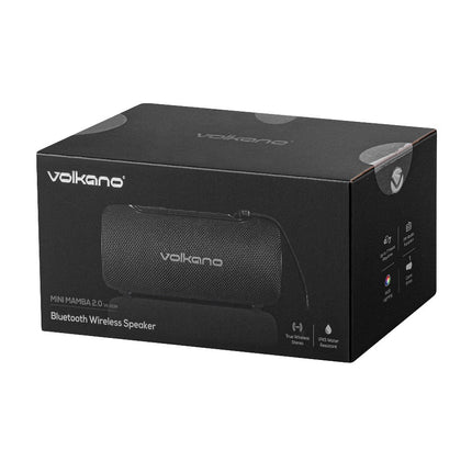 Volkano Mini Mamba 2.0 Series Bluetooth Speaker - Black