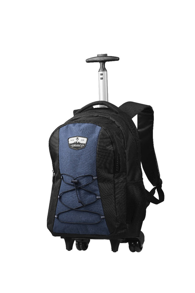 Volkano Winner Trolley Backpack 22L Navy | Black Hearts - 1