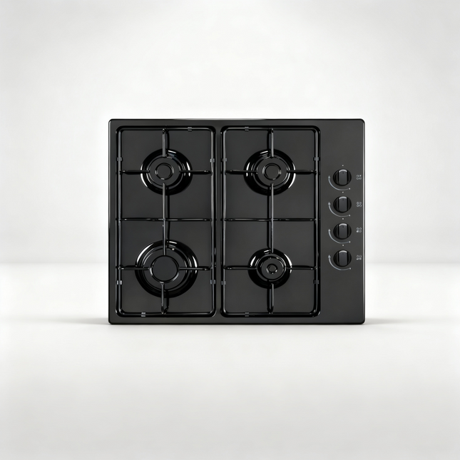 Premium 4-Burner Gas Hob with Easy Ignition & Flame Failure Safety