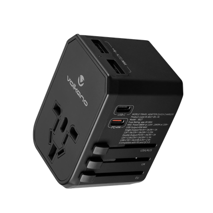 Volkano Jetsetter series 45W PD Travel Adaptor Laptop Charge