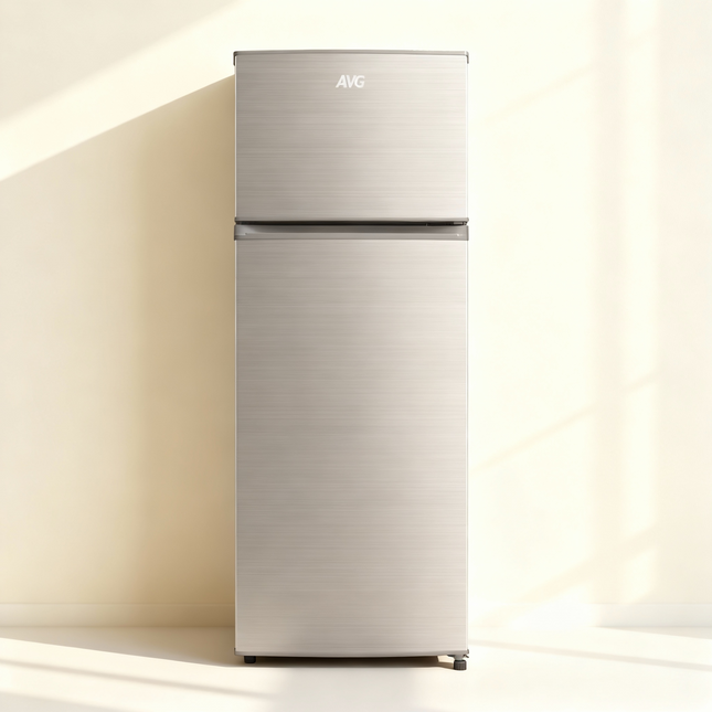 TOP MOUNTED FRIDGE FREEZER INOX