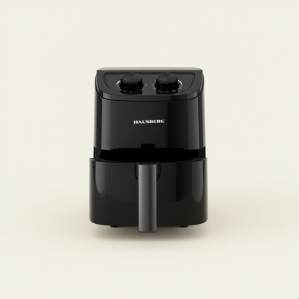 HAUSBERG 3L Air Fryer on cream background