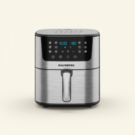 HAUSBERG Air Fryer on cream background