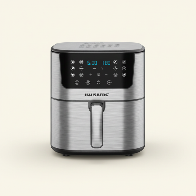 HAUSBERG Air Fryer on cream background
