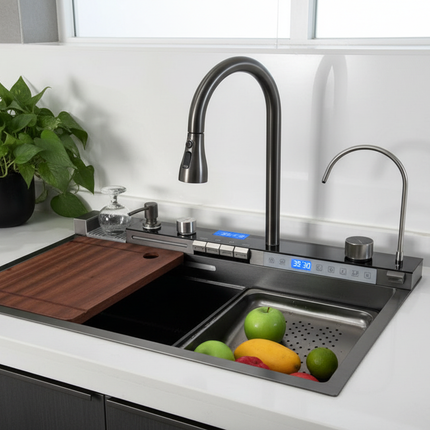 HAUSBERG Digital Multifunctional Sink - Enhanced Aesthetic