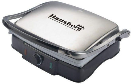 HAUSBERG ELECTRIC STAINLESS STEEL GRILL AND  SANDWICH MAKER