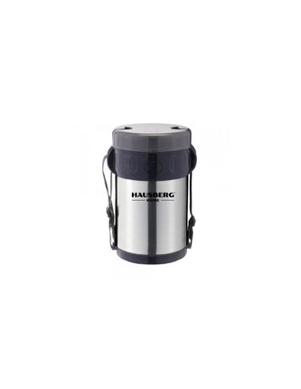 HAUSBERG Lunch Box Thermos HB-H 1461, 2L, Stainless Steel.