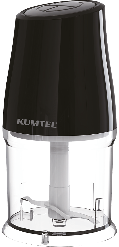 Kumtel MINI CHOPPER | 100W | 360ml Capacity | 1 Speed Button | Stainless Steel | Easy to Clean