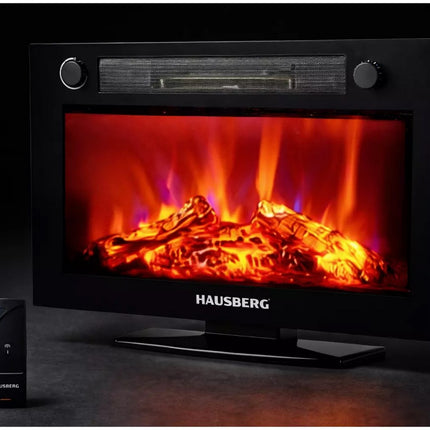 Hausberg Electric Fireplace Heater with Remote Control - HB8226NG